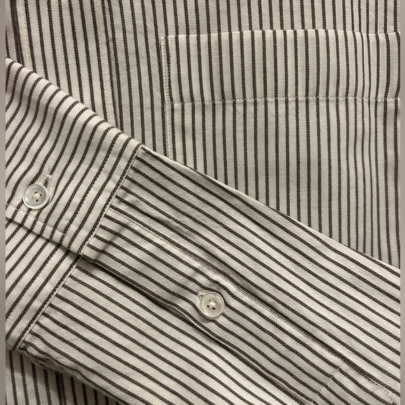 CLOSED button down striped top - Picture 3 of 3
